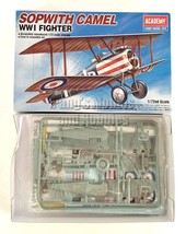 Sopwith Camel WWI British Biplane Fighter 1/72 Scale Plastic Model Kit -... - $16.82