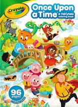 CRAYOLA:  Once Upon A Time, Coloring Book, 96 Pages PLUS 1 Sticker Sheet... - £3.78 GBP