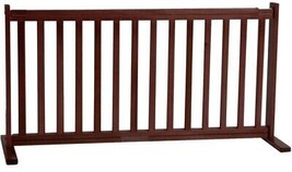 Dynamic Accents 42200 - 20 Inch All Wood Large Free Standing Gate - Maho... - £119.57 GBP