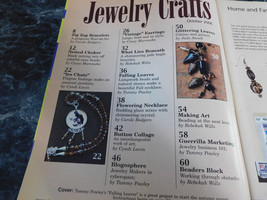 Jewelry Crafts Magazine October 2006 Falling Leaves - £2.39 GBP