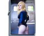 Cosplay Pin Up Girls D19 Flip Top Dual Torch Lighter Wind Resistant Dres... - $16.78
