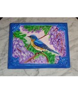 Bluebird plaque painting - $35.00