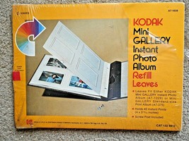 Vintage Kodak Mini Gallery Instant Photo A;bum Leaves A7-1039 - £7.76 GBP