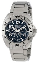 NWT Nautica Men&#39;s N11605G Classic Analog Multi-Function Dive Watch - £94.39 GBP