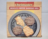 Stovetop Grill CHEFMASTER Smokeless Indoor / Outdoor Kitchen Steak Korea... - £17.04 GBP