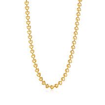 Simple High-Grade Hollow Heart Necklace Women's Jewelry Light Luxury Temperament - £10.35 GBP