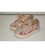 Giuseppe Zanotti Kids Glitter Sneakers Toddler Girl&#39;s Size 20 (US 4C) - $80.67 CAD