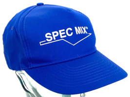 SPEC MIX Hat-Mortar &amp; Grout Company-Blue-Snapback-Nissin Cap - $21.04