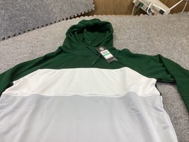 Under Armour Women&#39;s Large Hoodie Lightweight Loose Green White Gray NWT - £27.63 GBP