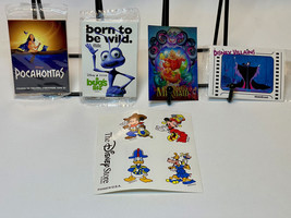 Disney Store Collector Cards &amp; Stickers Set - Nostalgic 1990s Memorabilia - £27.97 GBP