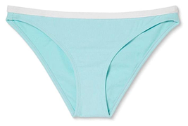 NEW Xhilaration Womens sz S Juniors Ribbed Colorblock Cheeky Bikini Swim Bottom  - £5.49 GBP