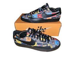 Nike Blazer Low Premium Patchwork Men&#39;s Shoes Size 11.5 Multicolor CI988... - £68.51 GBP