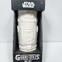 Geeki Tikis Star Wars R2-D2 Ceramic Collector&#39;s Mug White Variant NEW Tiki Glass - £23.84 GBP