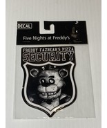 NEW 2016 BioWorld Five Nights At Freddys&quot; Decal Fazbears Pizza Security - £5.50 GBP