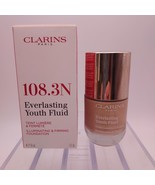 Clarins Everlasting Youth Fluid Illuminating Firming Foundation 1oz 108.3N - $23.75