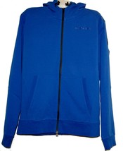 North Sails Blue Knitted Cardigan Zipper Men&#39;s Cotton Hood Sweater Sz 3XL NEW - £58.20 GBP