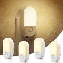 Night Lights Plug Into Wall, [4 Pack] Led Night Light With Light Sensors, 30/60L - £23.97 GBP