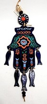 Home Blessing Hamsa Hand Ceramic Hand Made Art Design - £85.89 GBP