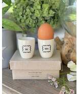 Porcelain Mr &amp; Mrs Egg Cups - $30.78 CAD