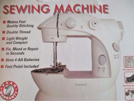 Portable Mini 2-speed Sewing Machine - £41.72 GBP