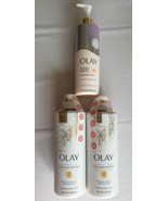 Lot of 3 Olay Collagen Peptide Hydrating Body Wash 26 fl oz &amp; Body Lotio... - $38.14 CAD