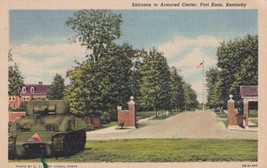 Armored Center Fort Knox Kentucky KY 1955 to Lamar MO Postcard B15 - £2.35 GBP