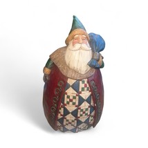 Heartwood Creek Jim Shore Santa w/Bag 8.5 in. 2002 105529 Christmas Read - $14.00