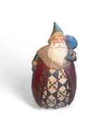 Heartwood Creek Jim Shore Santa w/Bag 8.5 in. 2002 105529 Christmas Read - $12.60