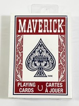 Vintage Maverick Playing Cards Poker Sealed Red - £5.50 GBP