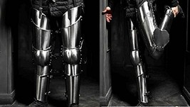 SCA Larp Fantasy Medieval Steel Armour Legs Armor &quot;Milan&quot; - £154.77 GBP