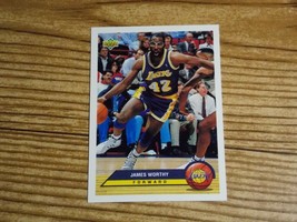 1992-93 Upper Deck McDonald&#39;s Basketball #P21 James Worthy Los Angeles Lakers - £1.19 GBP