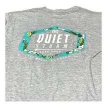 Quiet Storm Surf Shop Key West T-Shirt Grey Size Medium Gildan Duval Street - £9.79 GBP