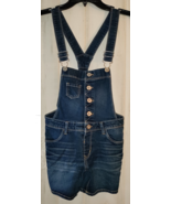 EXCELLENT GIRLS Levi&#39;s Shortall DISTRESSED STRETCH DENIM ROMPER  SIZE 10... - €20,26 EUR