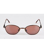 *Vintage Geoffrey Beene Broze Brown Oval Sunglasses w Case - $37.18 CAD
