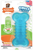 Nylabone Flexi Chew Chill and Chew Dog Toy Wolf 1 count - £22.35 GBP