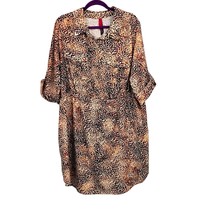 Pure Energy Tunic Dress Womens 3 (3X) Used Animal Print - £14.22 GBP