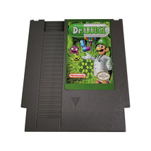 Dr. Luigi Tetris Puzzle Game Mario NES 8 Bit classic vintage Rare Reproduction - £31.26 GBP