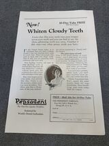 National Geographic November 1919 Pepsodent Toothpaste Print Ad KG - $220.96 MXN National Geographic November 1919 Pepsodent Toothpaste Print Ad KG - $220.96 MXN