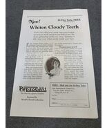 National Geographic November 1919 Pepsodent Toothpaste Print Ad KG - $11.88