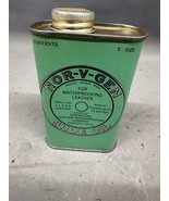 Vintage Nor-V-Gen Shoe Oil 7 Oz Tin Can Norwegian Leather Company Mankat... - €12,61 EUR