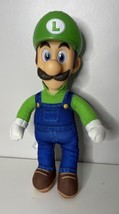 LUIGI 15&quot; Poseable Plush Fully Articulated Figure Super Mario Bros Movie 2023 - $19.99