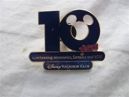 Disney Trading Broches 11395 Disney Vacation Club 10 An Anniversaire - £4.22 GBP