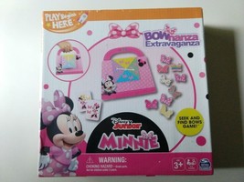 Disney Junior Minnie Mouse BOWnanza Extravaganza Seek &amp; Find Bows Game NEW - £9.90 GBP