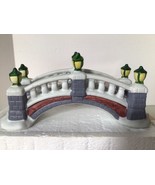 Vintage Lemax  Dickensvale Porcelain Column Bridge #43127 Christmas Vill... - €16,98 EUR