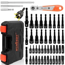 HORUSDY Magnetic Nut Driver Set | 47-Piece | Nut Driver Set for Impact Drill | S - £34.36 GBP