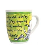 Colorful Porcelain Mechanic Mug - Gifts for Mechanics - £11.98 GBP