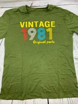 Vintage 1981 T Shirt Women Original Parts Letter Tees 40th Birthday Shir... - £19.04 GBP