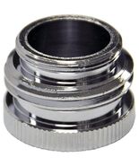 Danco 10509 CHROME GARDEN HOSE AERATOR ADAPTER, 55/64&quot;-27M / 3/4&quot;GHTM X - $336.42 MXN