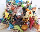 Gigantic Bin Full of Play &amp; Pretend Wild Plastic Animals Dinosaurs--LOCA... - $49.45