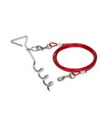 Nobby Spiral Stake with Cable  - $75.00